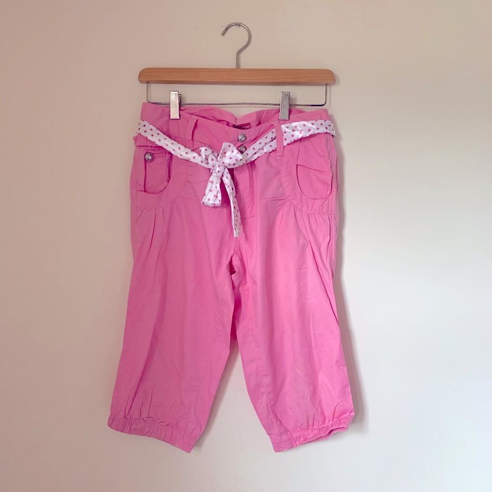 Pink Girl Crop Capri Pants from Personal Identity